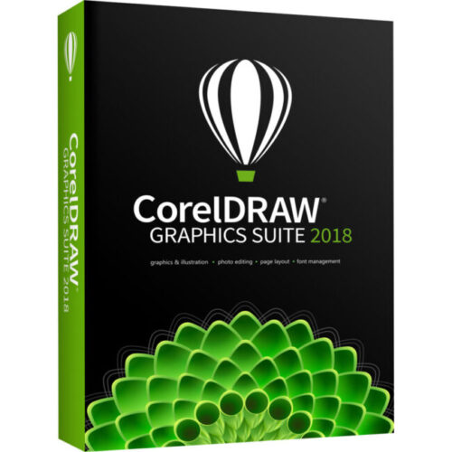 CorelDRAW Graphics Suite 2018 Windows BOX